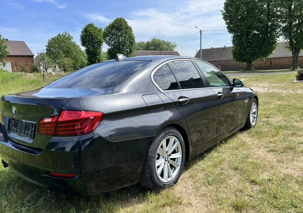 BMW Seria 5 cena 60500 przebieg: 118000, rok produkcji 2014 z Krotoszyn małe 379